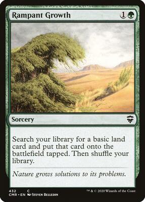 Rampant Growth card from Commander Legends
