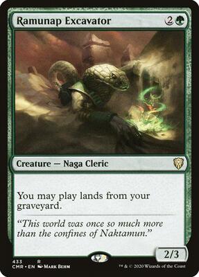 Ramunap Excavator card from Commander Legends