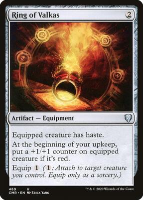 Ring of Valkas card from Commander Legends