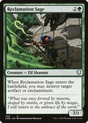 Reclamation Sage (434) card from Commander Legends