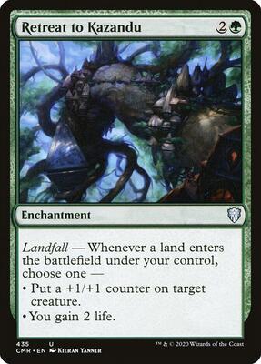 Retreat to Kazandu card from Commander Legends