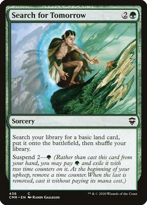 Search for Tomorrow card from Commander Legends