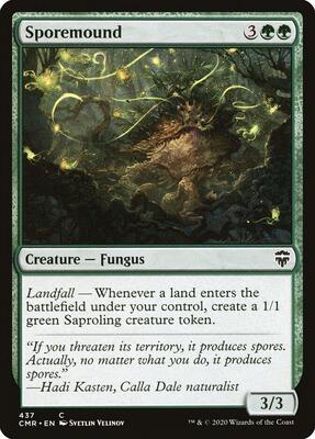 Sporemound card from Commander Legends