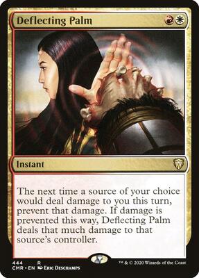 Deflecting Palm card from Commander Legends