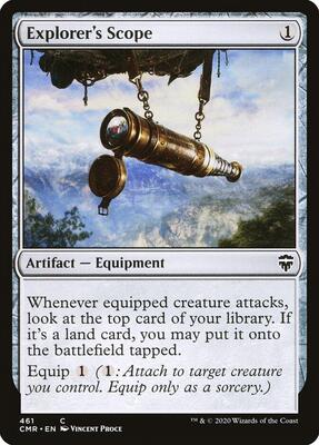 Explorer's Scope card from Commander Legends