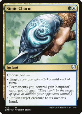 Simic Charm card from Commander Legends