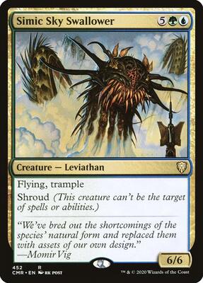 Simic Sky Swallower card from Commander Legends