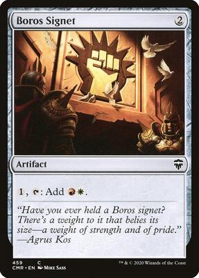 Boros Signet card from Commander Legends