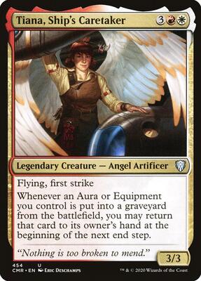 Tiana, Ship's Caretaker card from Commander Legends