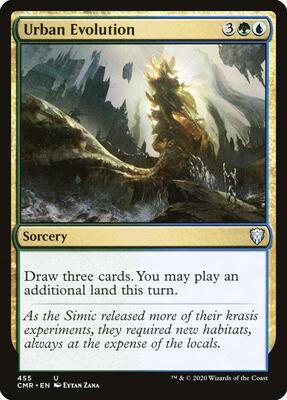Urban Evolution card from Commander Legends