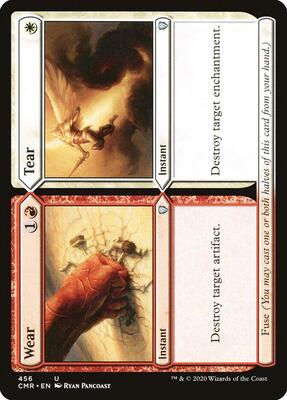 Wear // Tear card from Commander Legends