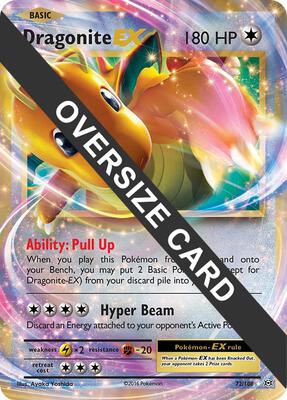 Dragonite EX - 72/108 card from Jumbo Cards