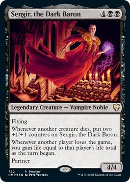 Sengir, the Dark Baron (Alternate Art) card from Prerelease Cards