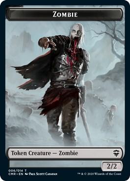 Zombie Token card from Commander Legends