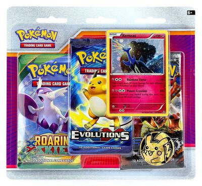 XY 3 Pack Blister [Xerneas] card from XY - BREAKthrough