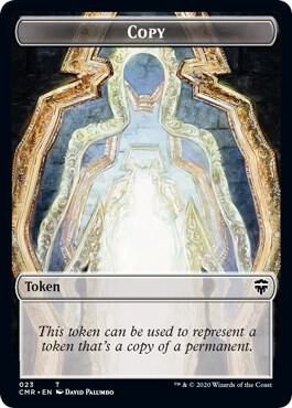Copy // Saproling Double-Sided Token card from Commander Legends