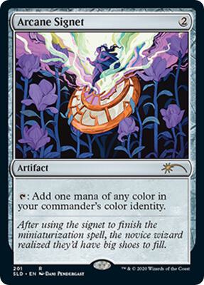 Arcane Signet (201) card from Secret Lair Drop Series