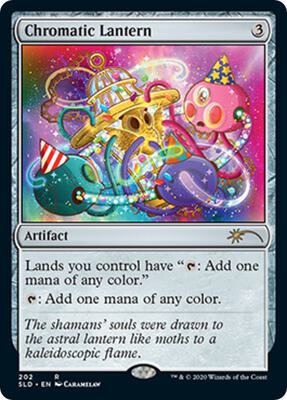 Chromatic Lantern (202) card from Secret Lair Drop Series