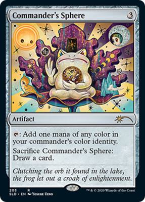 Commander's Sphere (203) card from Secret Lair Drop Series