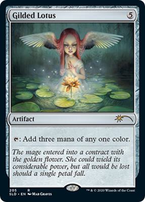 Gilded Lotus card from Secret Lair Drop Series