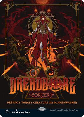 Dreadbore card from Secret Lair Drop Series