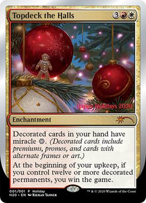 Topdeck the Halls card from Special Occasion