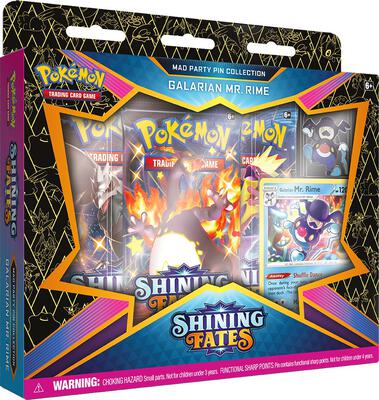 Shining Fates Mad Party Pin Collection [Galarian Mr. Rime] card from Shining Fates