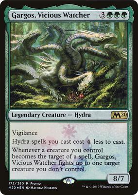 Gargos, Vicious Watcher card from Media Promos
