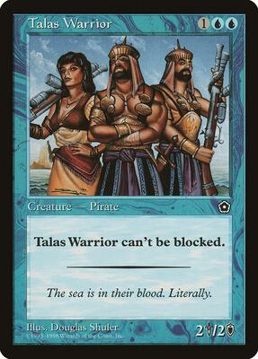 Talas Warrior card from Portal Second Age