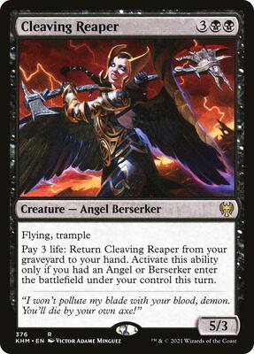 Cleaving Reaper card from Kaldheim