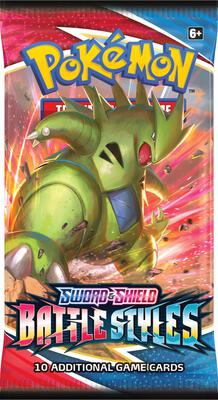 Battle Styles Booster Pack card from SWSH05: Battle Styles