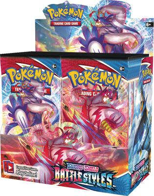 Battle Styles Booster Box card from SWSH05: Battle Styles