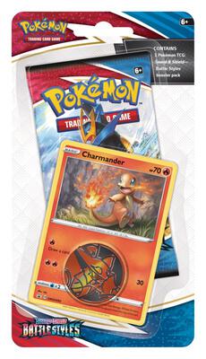 Battle Styles Single Pack Blister [Charmander] card from SWSH05: Battle Styles