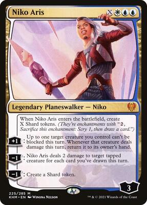 Niko Aris card from Kaldheim