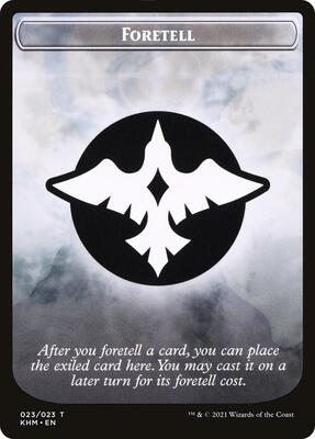 Helper Card - Foretell card from Kaldheim