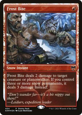 Frost Bite card from Promo Pack: Kaldheim