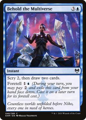 Behold the Multiverse card from Kaldheim