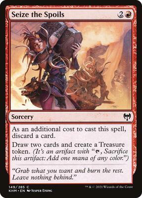 Seize the Spoils card from Kaldheim