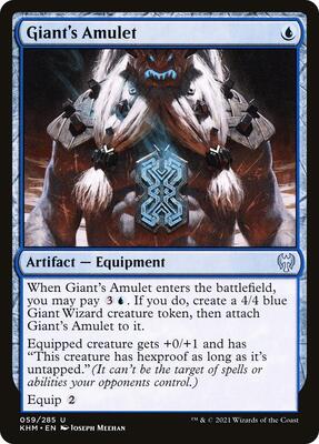 Giant's Amulet card from Kaldheim