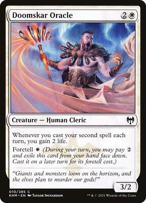 Doomskar Oracle card from Kaldheim