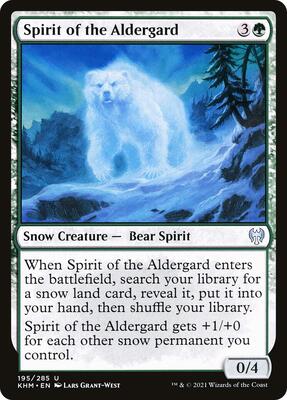 Spirit of the Aldergard card from Kaldheim