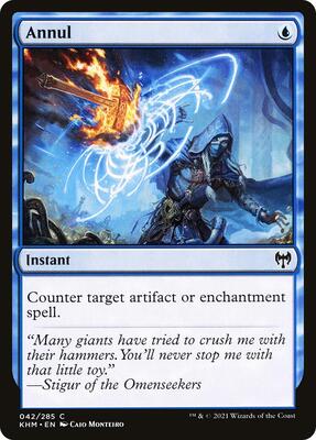 Annul card from Kaldheim