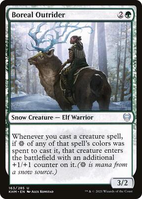 Boreal Outrider card from Kaldheim