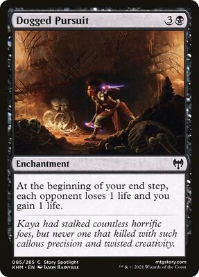 Dogged Pursuit card from Kaldheim
