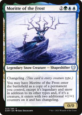 Moritte of the Frost card from Kaldheim