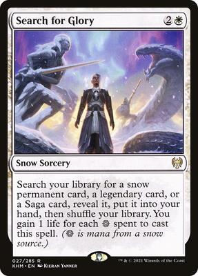 Search for Glory card from Kaldheim