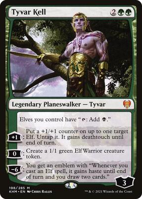 Tyvar Kell card from Kaldheim