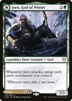 Jorn, God of Winter card from Kaldheim