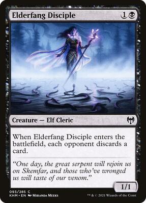 Elderfang Disciple card from Kaldheim