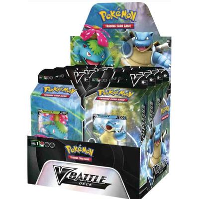 V Battle Deck Display [Venusaur V/Blastoise V] card from Miscellaneous Cards & Products